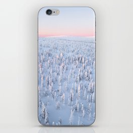 Frozen Forest | Aerial Drone iPhone Skin