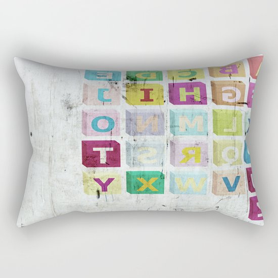 encrypted message Rectangular Pillow