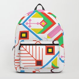 Roots of Bulgaria Backpack | Vector, Pattern, Illustration, Abstract, Graphic Design, Graphicdesign, Digital 