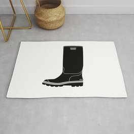 WELLINGTON BOOT. Wellies. Area & Throw Rug