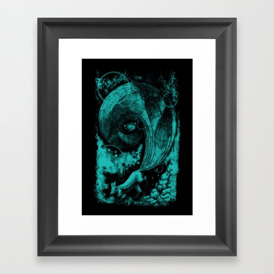 9 tails Framed Art Print