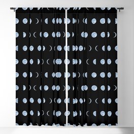 Moon Phases Blackout Curtain