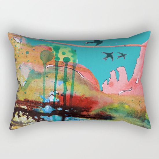 adventure of a lifetime Rectangular Pillow