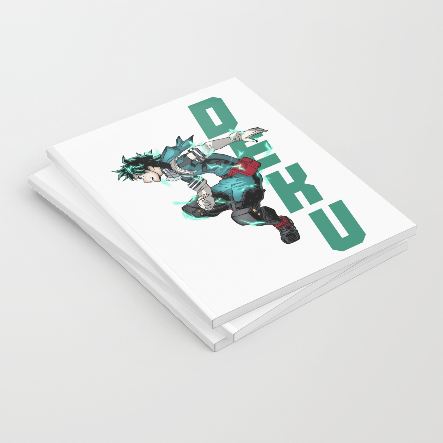 Deku Notebook By Rikudou Society6