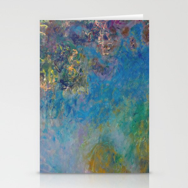 Wisteria by Claude Monet Stationery Cards