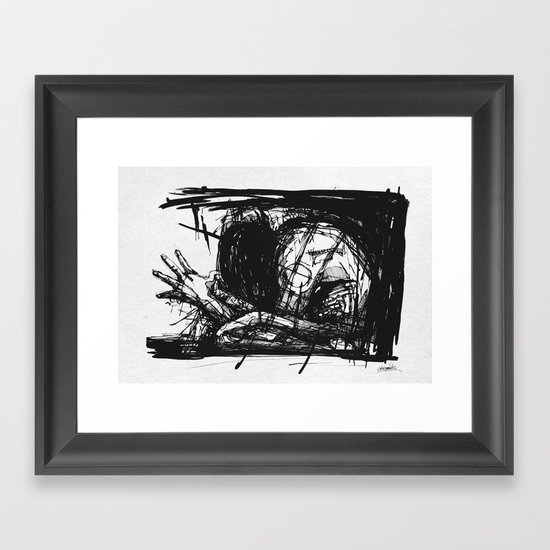 Medicine Man Framed Art Print