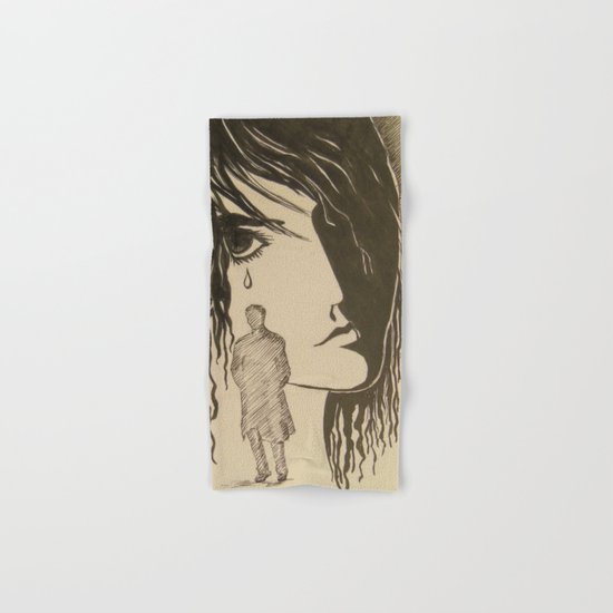 Sadness Hand & Bath Towel