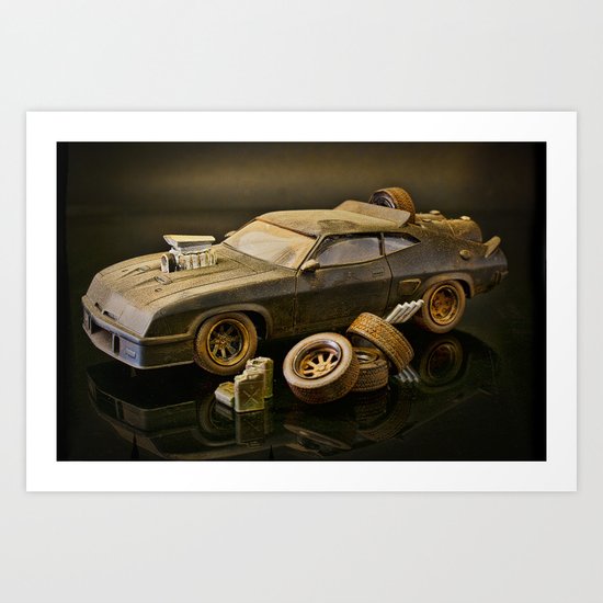 Mad Max Interceptor Art Print