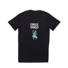 Single Tango Hare Pole Dancing Dance T Shirt
