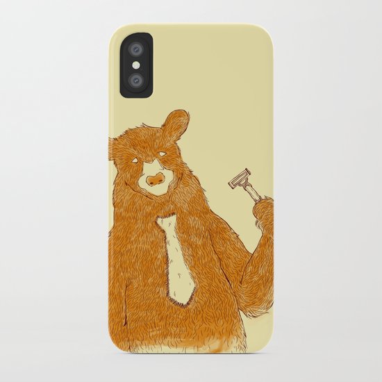 Office Bear iPhone Case