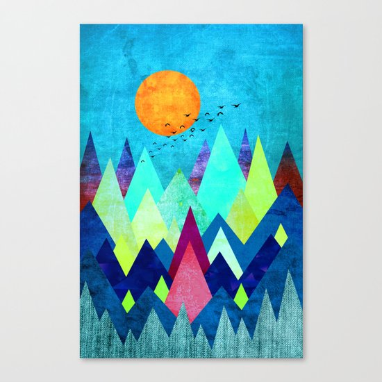 Landscape XOX Canvas Print