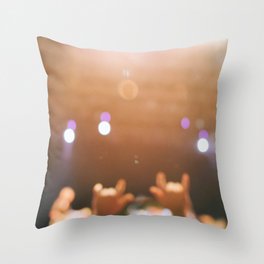 Rock and roll! Throw Pillow