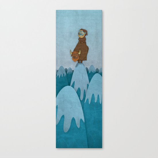 Man of the Mountains Canvas Print