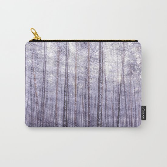 Snow in Trees Carry-All Pouch