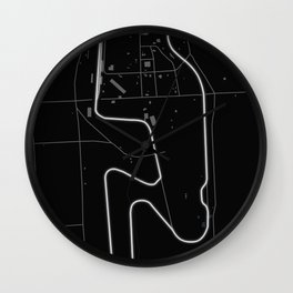 Watkins Glen International Wall Clock