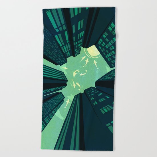Solitary Dream Beach Towel