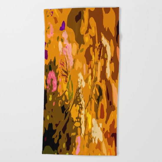 Autumn bouquet Beach Towel
