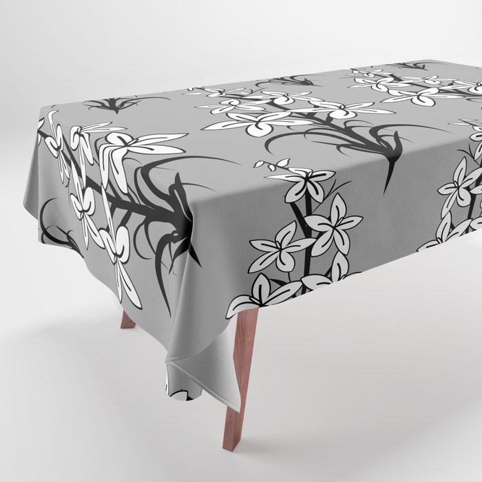 Designer white lilies Tablecloth