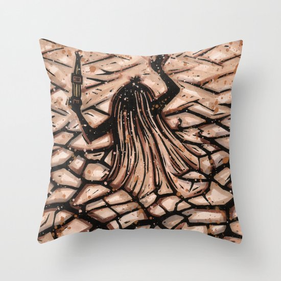 Orixás - Obaluaiê Throw Pillow