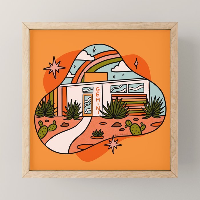 Framed Mini Art Print