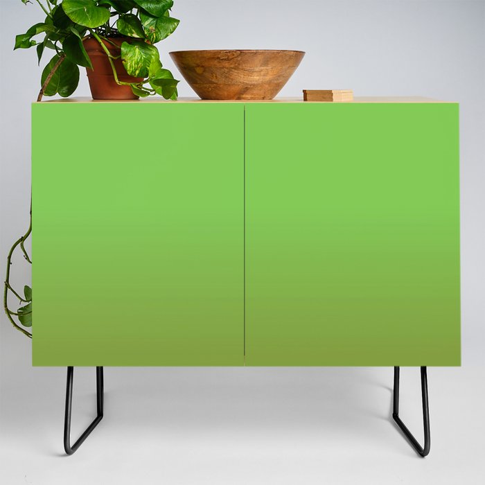 GRASS GREEN SHADED PATTERN Credenza