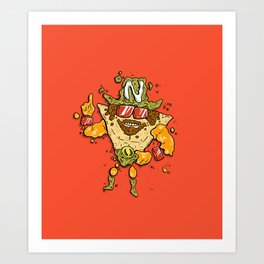 Nacho Man Art Print