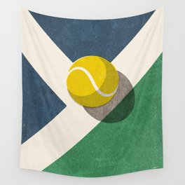BALLS / Tennis (Hard Court) Wall Tapestry