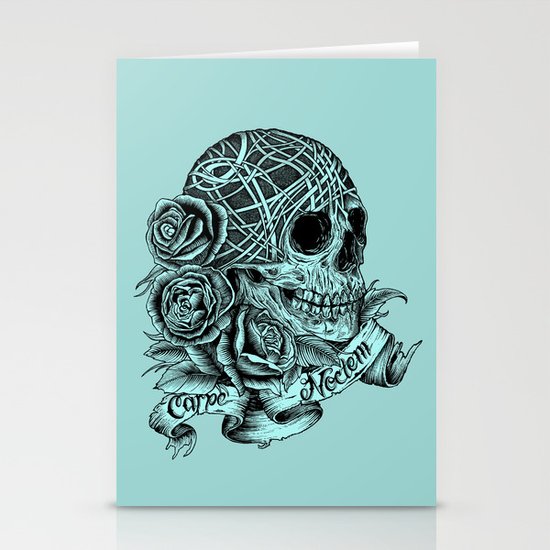 Carpe Noctem (Seize the Night) Stationery Cards