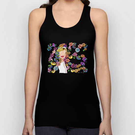 Flower Child Unisex Tank Top