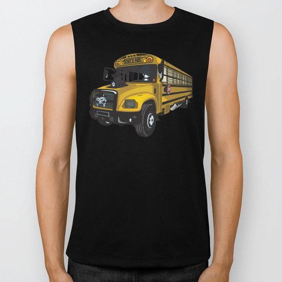 School bus Biker Tank