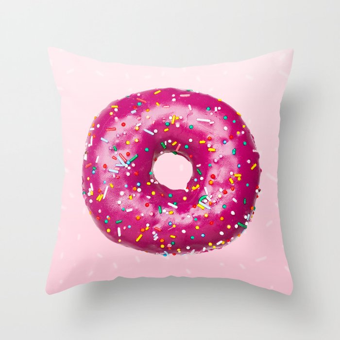 Donut throw deals pillow