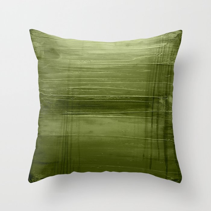 Sage Green Throw Pillow