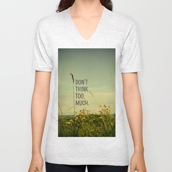 Travel Like A Bird Without a Care Unisex V-Neck