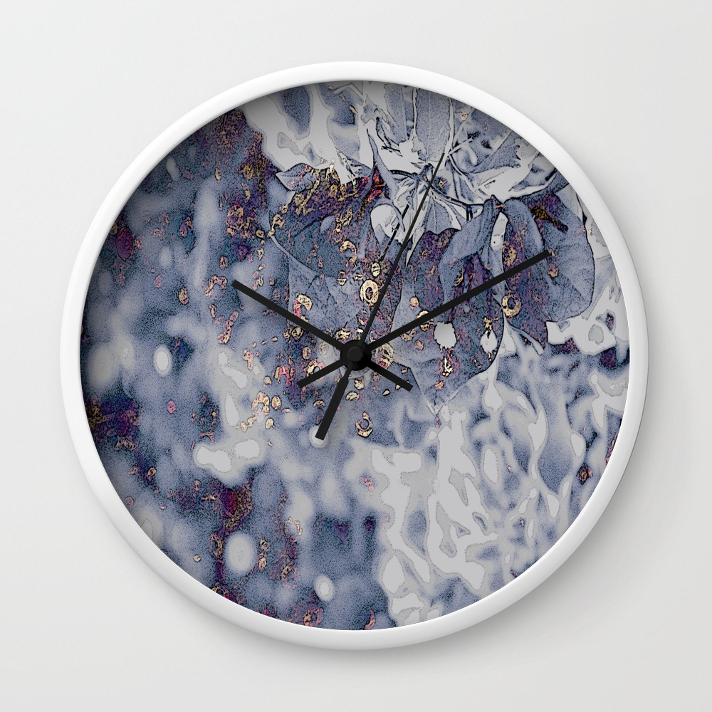Tropical Bling Wall Clock By Sandymoulder Society6