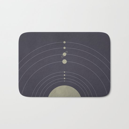 You are here (Solar System) Bath Mat