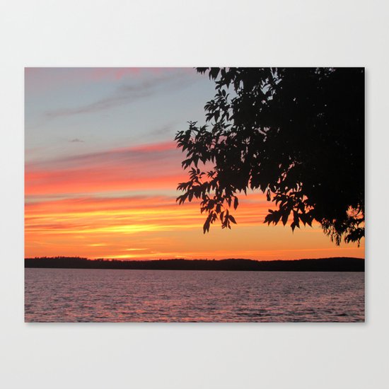 The Afterglow Canvas Print