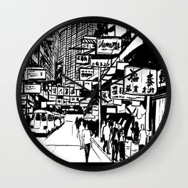 Hong Kong Wall Clock