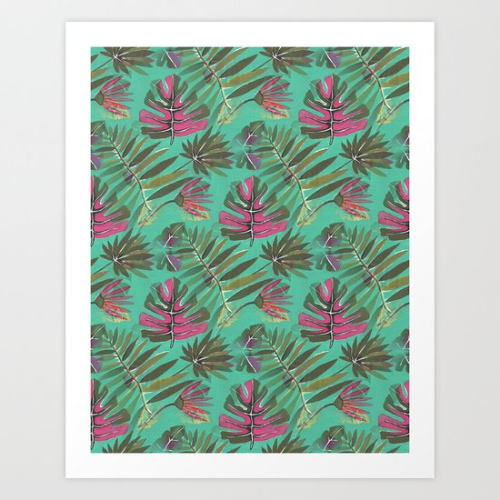 Tropical Beauty Art Print