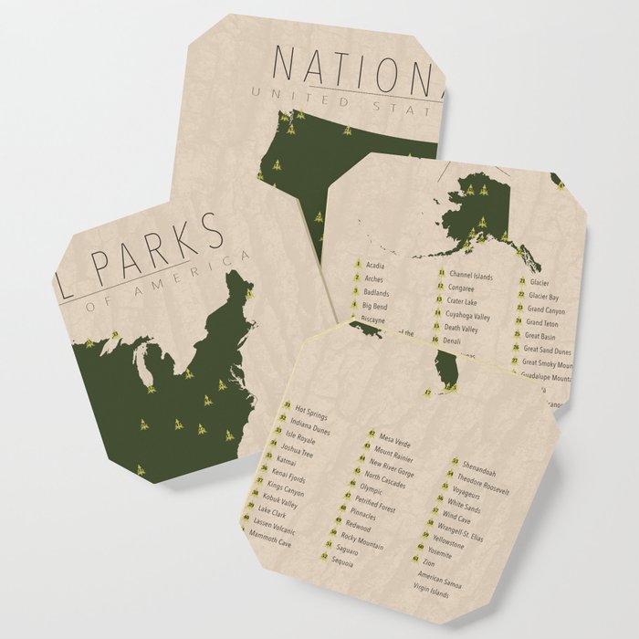 US National Parks Coaster