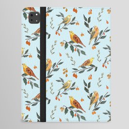 Birds and Berries iPad Folio Case