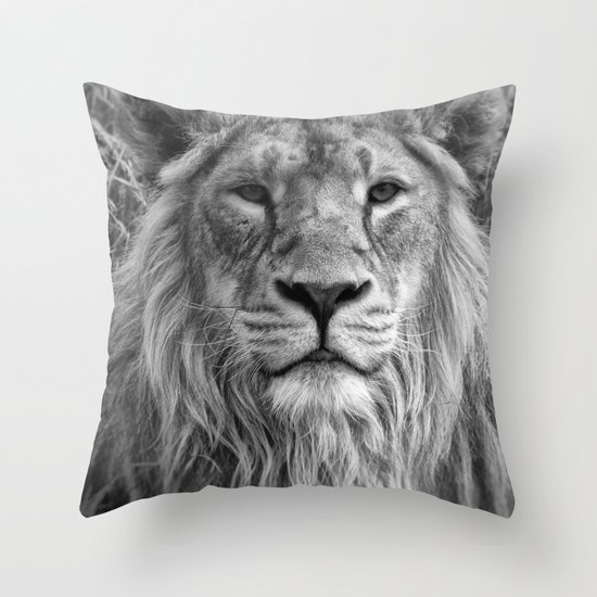 The King Throw Pillow