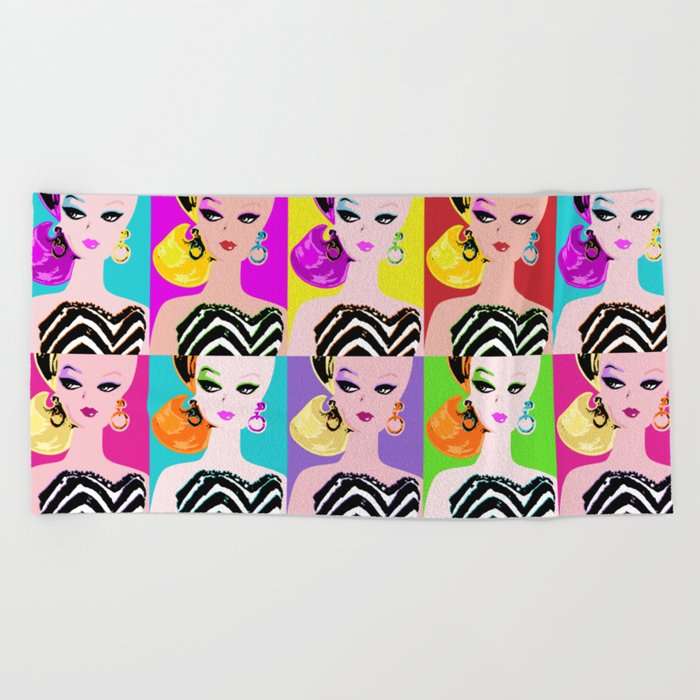 pop art barbie
