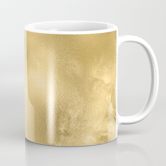 Abstract elegant luxury gold marble pattern Coffee Mug