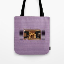 The monkey made me do it. Tote Bag