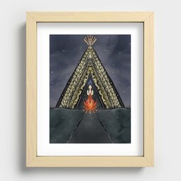 Path to the Shaman  Recessed Framed Print