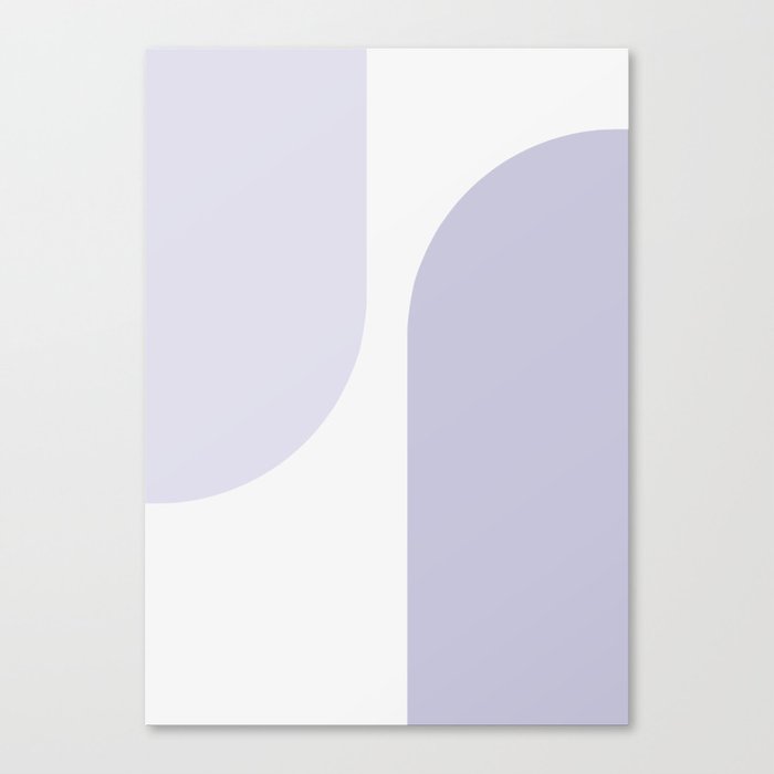 Modern Minimal Arch Abstract XXXIX Canvas Print