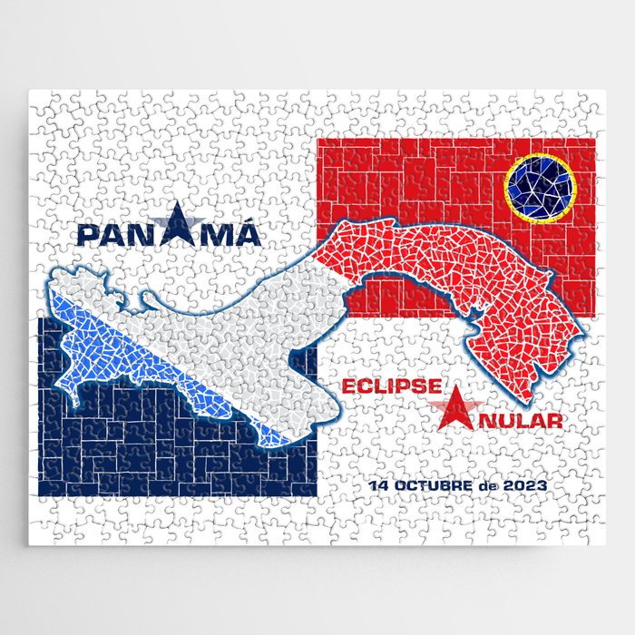 Panama Annular Eclipse 2023 Jigsaw Puzzle