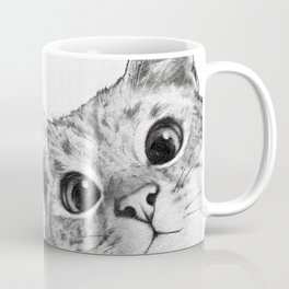 sneaky cat Mug