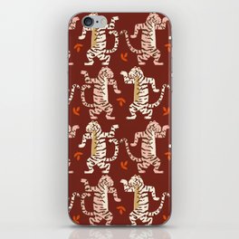 Chinese new Year of the dancing tiger - dried tomato iPhone Skin