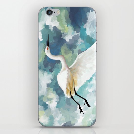 Florida Egret iPhone & iPod Skin